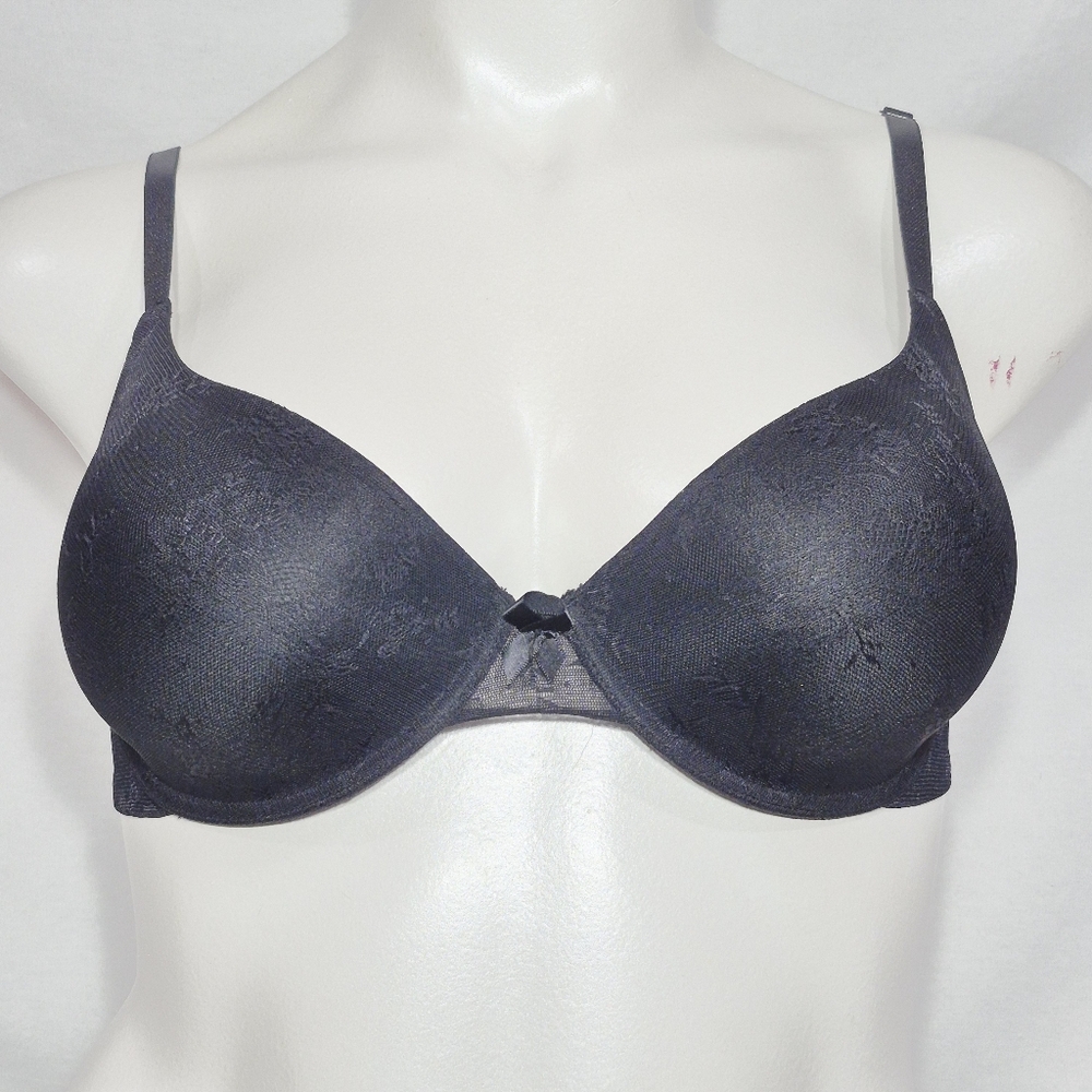 34DD‎ Gilligan O'Malley Lightly Lined "Favorite Bra" Lace UW Bra Black